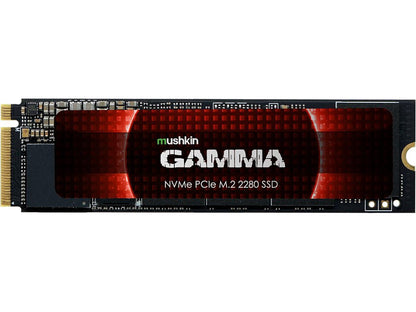 Mushkin Gamma M.2 2280 2TB PCIe Gen4 x4 NVMe 1.3 3D QLC Internal Solid State Drive (SSD) MKNSSDGA2TB-D8