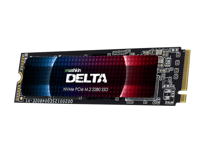 Mushkin Delta M.2 2280 2TB PCIe Gen4 x4 NVMe 1.3 3D QLC Internal Solid State Drive (SSD) MKNSSDDE2TB-D8