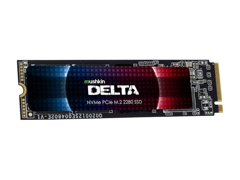 Mushkin Delta M.2 2280 2TB PCIe Gen4 x4 NVMe 1.3 3D QLC Internal Solid State Drive (SSD) MKNSSDDE2TB-D8