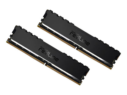 Mushkin Enhanced Redline Stiletto 16GB (2 x 8GB) 288-Pin PC RAM DDR4 3600 (PC4 28800) Desktop Memory Model MRF4U360EKKT8GX2