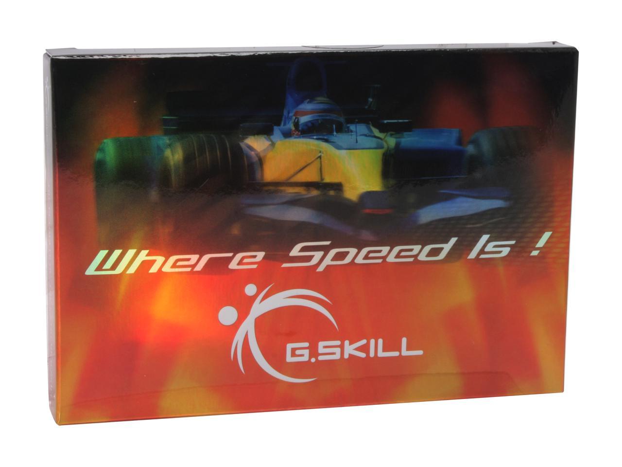 G.SKILL 4GB (2 x 2GB) 204-Pin DDR3 SO-DIMM DDR3 1333 (PC3 10666) Dual Channel Kit Laptop Memory Model F3-10666CL9D-4GBSQ