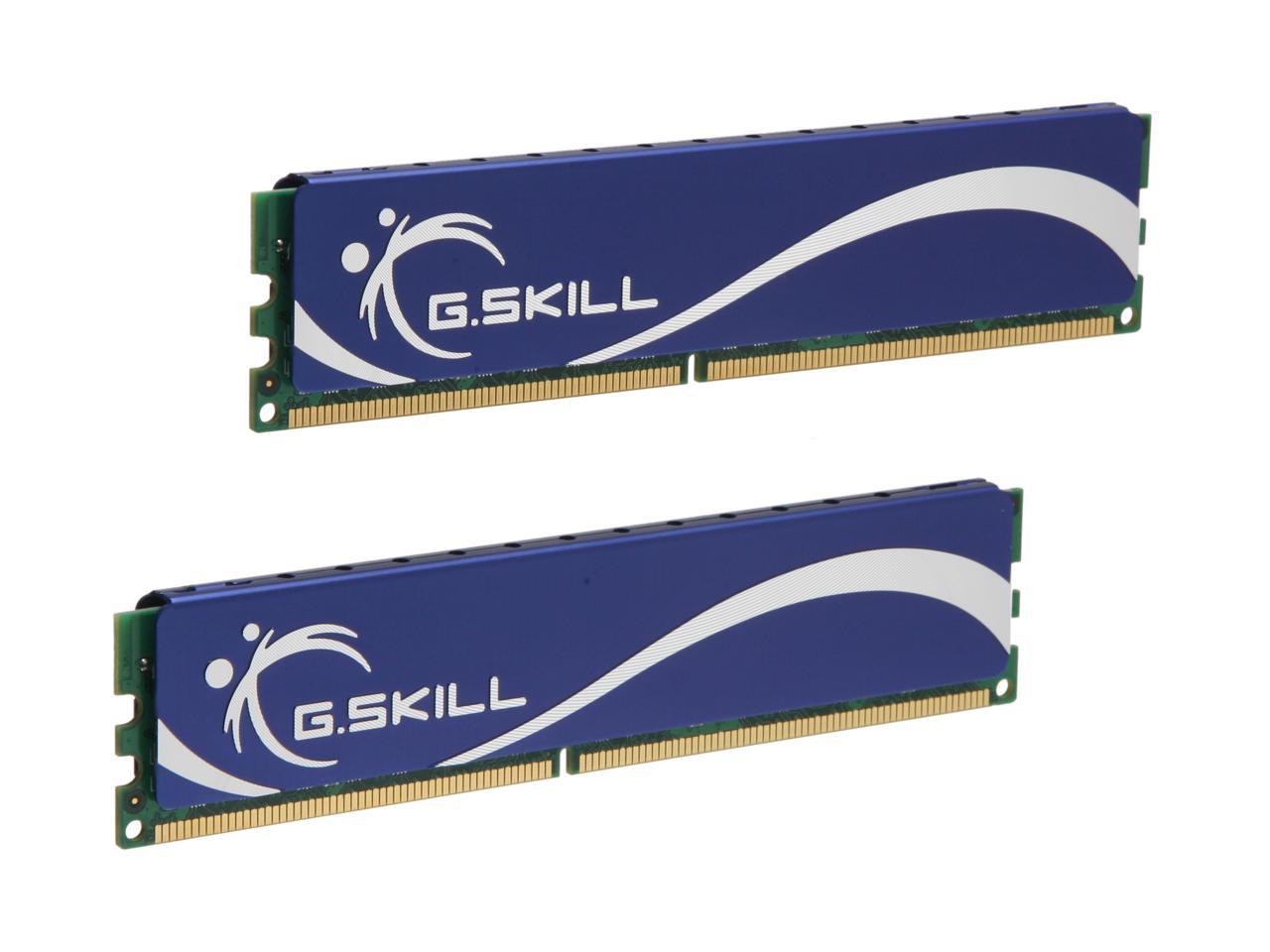 G.SKILL 4GB (2 x 2GB) 240-Pin DDR2 SDRAM DDR2 1066 (PC2 8500) Desktop Memory Model F2-8500CL5D-4GBPQ