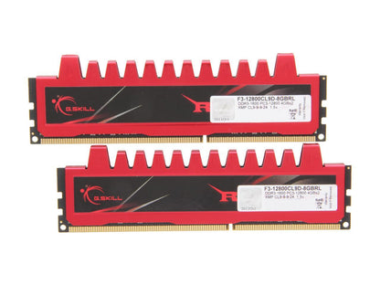 G.SKILL Ripjaws Series 8GB (2 x 4GB) 240-Pin DDR3 SDRAM DDR3 1600 (PC3 12800) Desktop Memory Model F3-12800CL9D-8GBRL