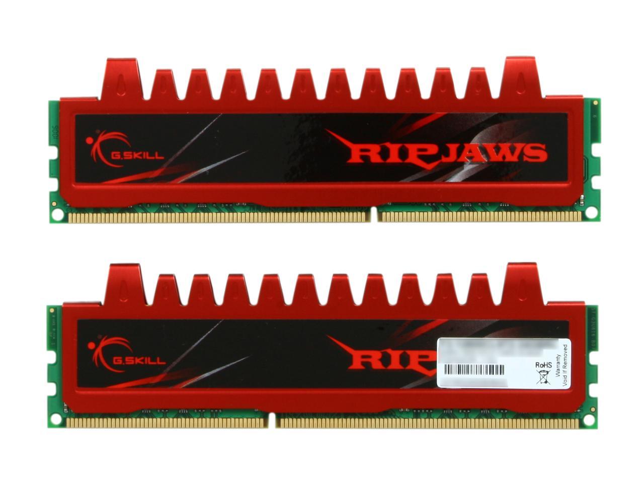 G.SKILL Ripjaws Series 24GB (6 x 4GB) 240-Pin DDR3 SDRAM DDR3 1600 (PC3 12800) Desktop Memory Model F3-12800CL9T2-24GBRL