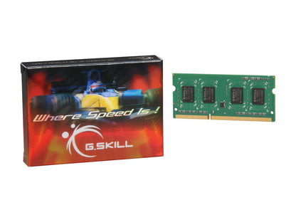 G.SKILL 2GB 204-Pin DDR3 SO-DIMM DDR3 1600 (PC3 12800) Laptop Memory Model F3-12800CL9S-2GBSQ