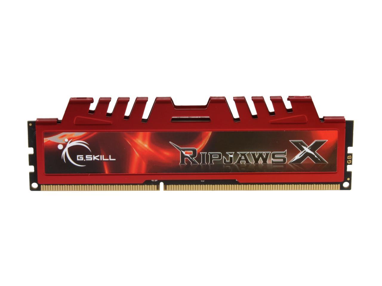 G.SKILL Ripjaws X Series 8GB 240-Pin DDR3 SDRAM DDR3 1333 (PC3 10666) Desktop Memory Model F3-10666CL9S-8GBXL