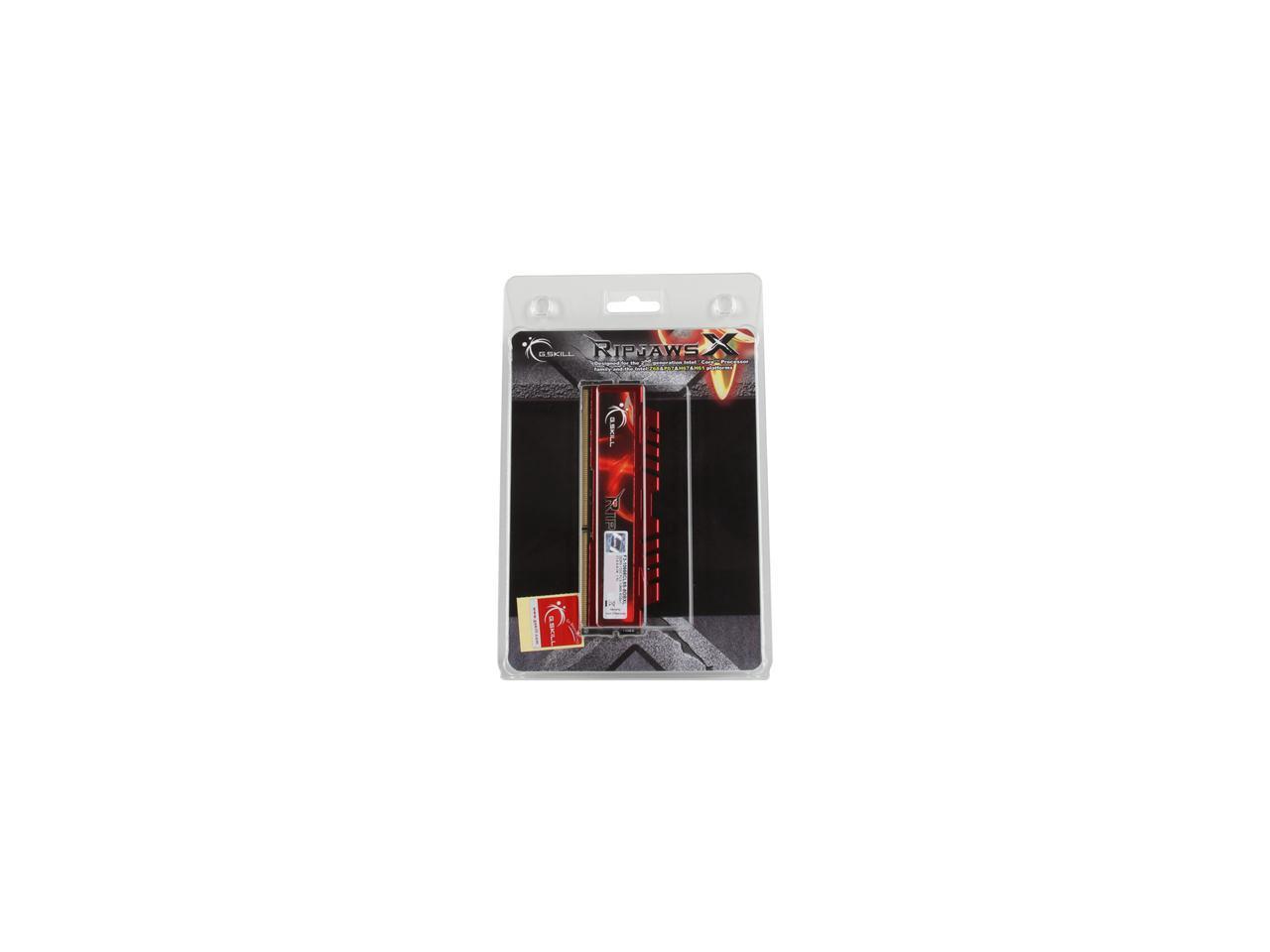 G.SKILL Ripjaws X Series 8GB 240-Pin DDR3 SDRAM DDR3 1333 (PC3 10666) Desktop Memory Model F3-10666CL9S-8GBXL