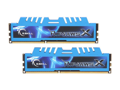 G.SKILL Ripjaws X Series 8GB (2 x 4GB) 240-Pin DDR3 SDRAM DDR3 1600 (PC3 12800) Desktop Memory Model F3-12800CL7D-8GBXM
