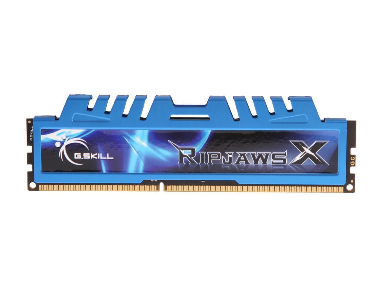 G.SKILL Ripjaws X Series 8GB 240-Pin DDR3 SDRAM DDR3 1600 (PC3 12800) Desktop Memory Model F3-1600C9S-8GXM