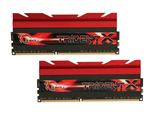G.SKILL TridentX Series 8GB (2 x 4GB) 240-Pin DDR3 SDRAM DDR3 2400 (PC3 19200) Desktop Memory Model F3-2400C10D-8GTX