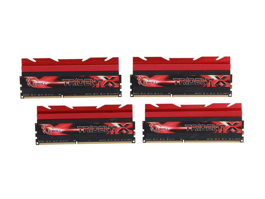 G.SKILL TridentX Series 32GB (4 x 8GB) 240-Pin DDR3 SDRAM DDR3 2133 (PC3 17000) Desktop Memory Model F3-2133C9Q-32GTX