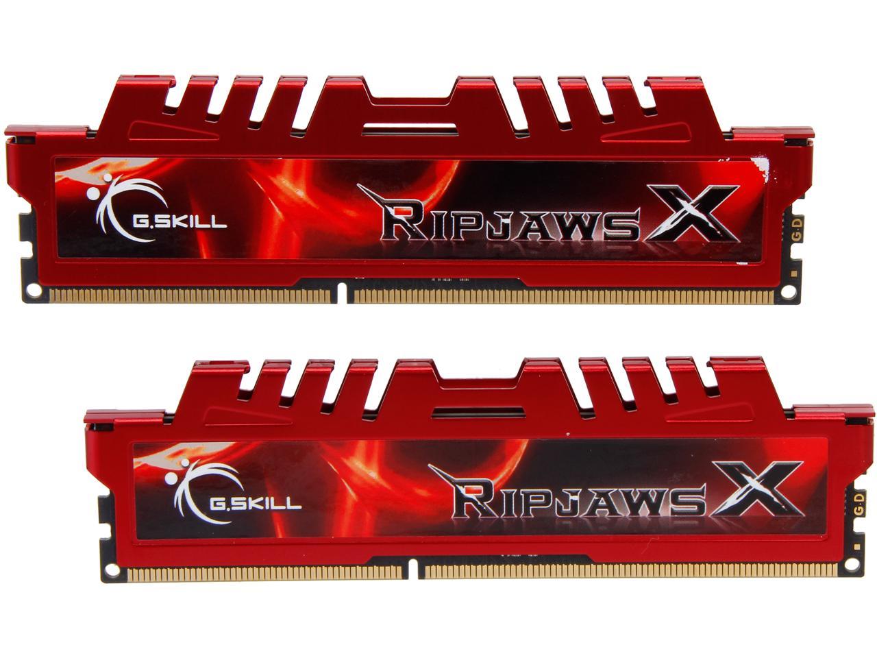 G.SKILL Ripjaws X Series 8GB (2 x 4GB) 240-Pin DDR3 SDRAM DDR3 2133 (PC3 17000) Desktop Memory Model F3-2133C9D-8GXL