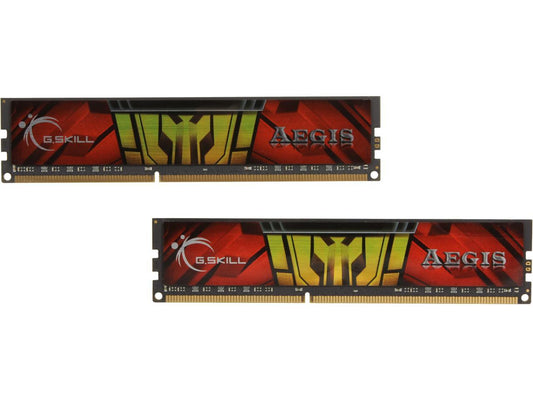 G.SKILL AEGIS 16GB (2 x 8GB) 240-Pin DDR3 SDRAM DDR3L 1333 (PC3L 10600) Desktop Memory Model F3-1333C9D-16GISL