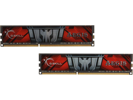 G.SKILL AEGIS 16GB (2 x 8GB) 240-Pin DDR3 SDRAM DDR3L 1600 (PC3L 12800) Desktop Memory Model F3-1600C11D-16GISL