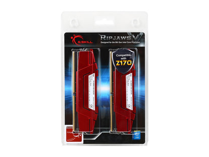 G.SKILL Ripjaws V Series 32GB (4 x 8GB) 288-Pin DDR4 SDRAM DDR4 3000 (PC4 24000) Desktop Memory Model F4-3000C15Q-32GVR