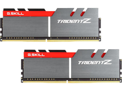 G.SKILL TridentZ Series 8GB (2 x 4GB) 288-Pin DDR4 SDRAM DDR4 3200 (PC4 25600) Intel Z370 Platform Desktop Memory Model F4-3200C16D-8GTZB