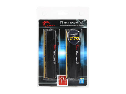 G.SKILL Ripjaws V Series 32GB (4 x 8GB) 288-Pin DDR4 SDRAM DDR4 3200 (PC4 25600) Intel XMP 2.0 Desktop Memory Model F4-3200C16Q-32GVKB