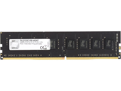 G.SKILL NT Series 4GB 288-Pin DDR4 SDRAM DDR4 2133 (PC4 17000) Intel Z170 Platform / Intel X99 Platform Desktop Memory Model F4-2133C15S-4GNT