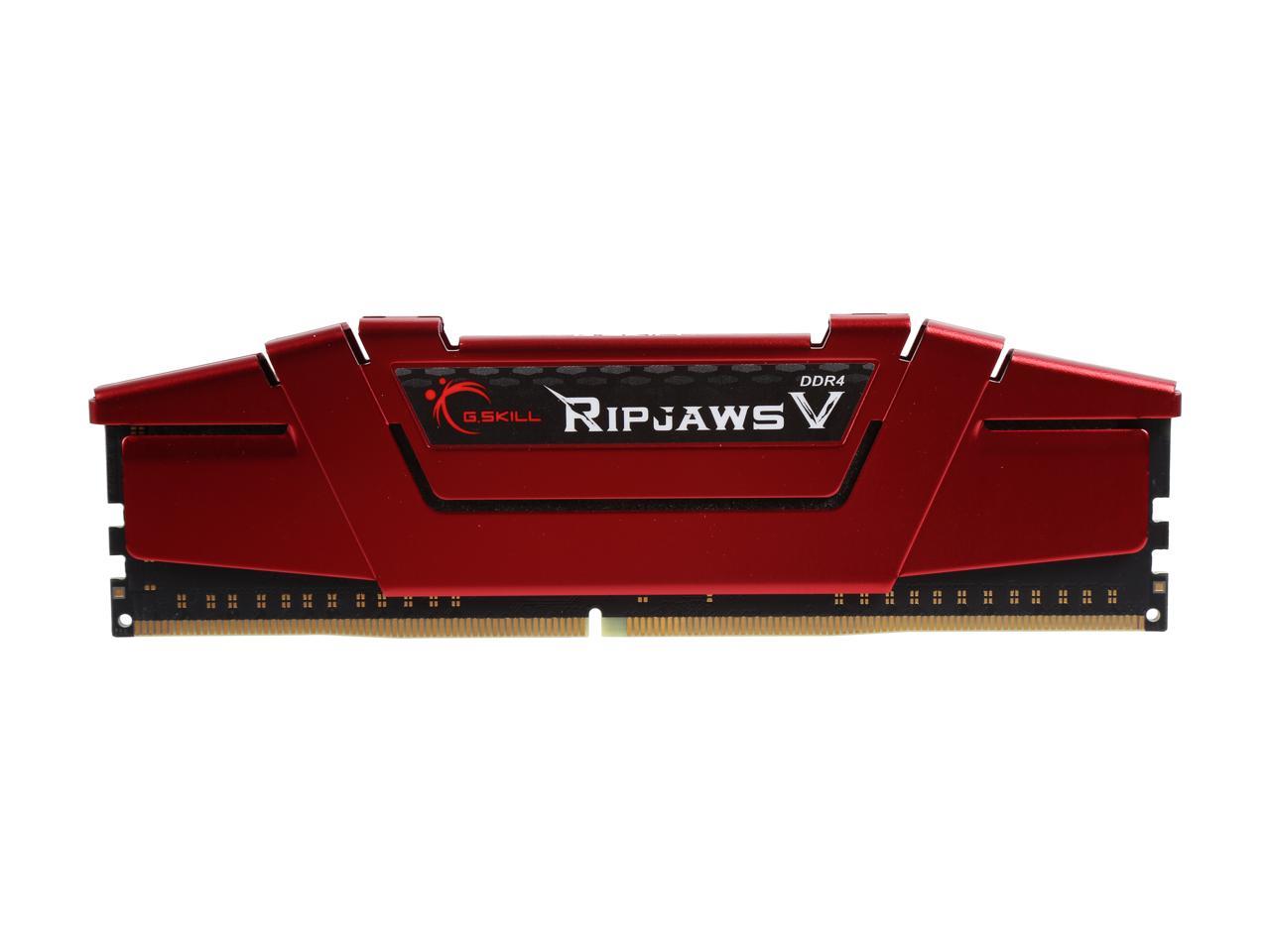 G.SKILL Ripjaws V Series 16GB 288-Pin DDR4 SDRAM DDR4 2800 (PC4 22400) Desktop Memory Model F4-2800C15S-16GVR