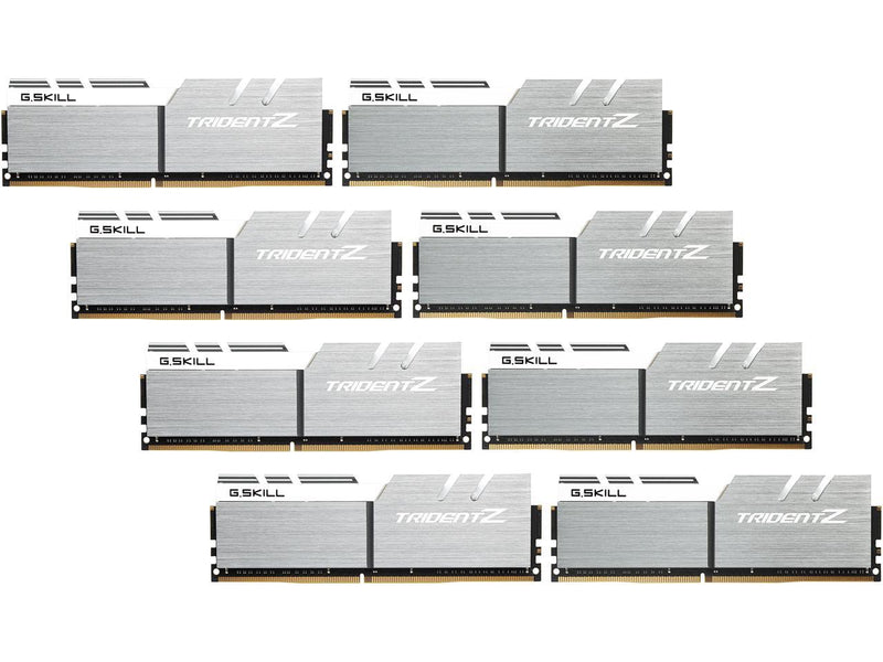 G.SKILL TridentZ Series 128GB (8 x 16GB) 288-Pin DDR4 SDRAM DDR4 3200 (PC4 25600) Intel X99 Platform Desktop Memory Model F4-3200C14Q2128GTZSW