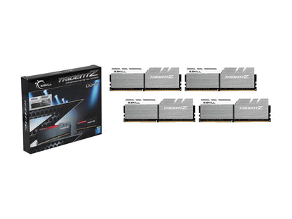 G.SKILL TridentZ Series 32GB (4 x 8GB) 288-Pin DDR4 SDRAM DDR4 3300 (PC4 26400) Intel X99 Platform Desktop Memory Model F4-3300C16Q-32GTZSW