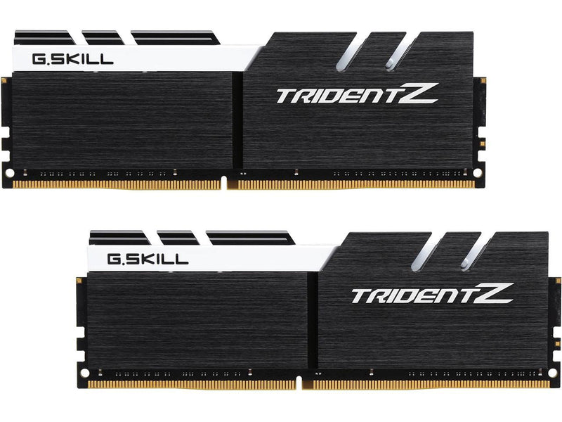 G.SKILL TridentZ Series 16GB (2 x 8GB) 288-Pin DDR4 SDRAM DDR4 3200 (PC4 25600) Intel XMP 2.0 Desktop Memory Model F4-3200C16D-16GTZKW