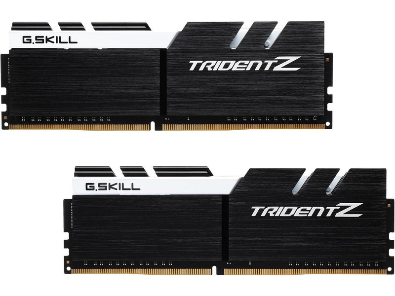 G.SKILL TridentZ Series 16GB (2 x 8GB) 288-Pin DDR4 SDRAM DDR4 3200 (PC4 25600) Intel Z370 Platform Desktop Memory Model F4-3200C14D-16GTZKW