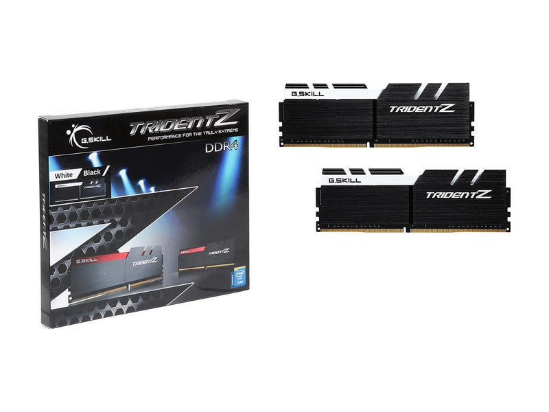G.SKILL TridentZ Series 16GB (2 x 8GB) 288-Pin DDR4 SDRAM DDR4 3200 (PC4 25600) Intel Z370 Platform Desktop Memory Model F4-3200C14D-16GTZKW