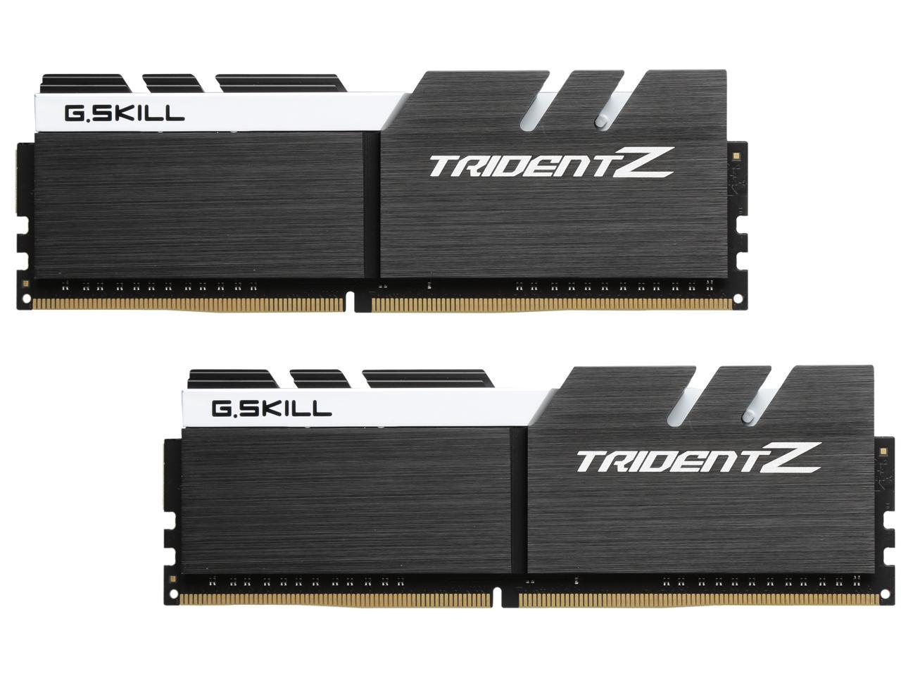 G.SKILL TridentZ Series 16GB (2 x 8GB) 288-Pin DDR4 SDRAM DDR4 3600 (PC4 28800) Intel Z170 / Z270 / Z370 / X299 Memory (Desktop Memory) Model F4-3600C17D-16GTZKW