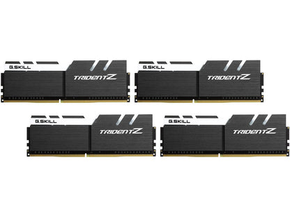 G.SKILL TridentZ Series 64GB (4 x 16GB) 288-Pin DDR4 SDRAM DDR4 3600 (PC4 28800) Intel Z370 / X299 Desktop Memory Model F4-3600C17Q-64GTZKW