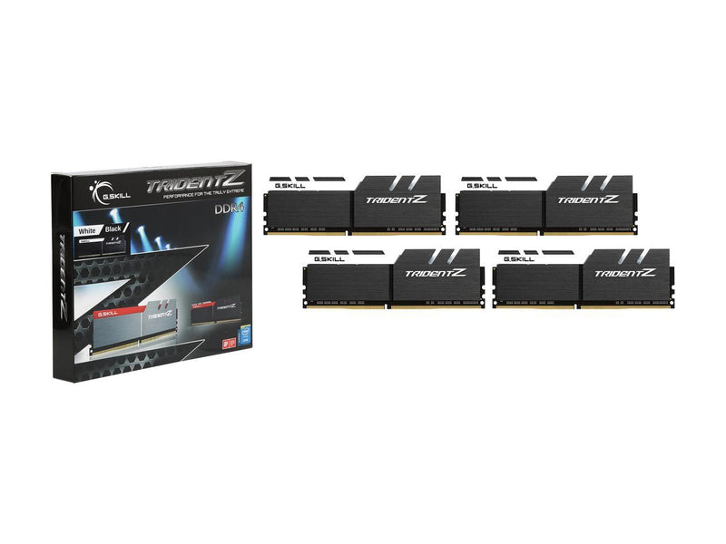 G.SKILL TridentZ Series 32GB (4 x 8GB) 288-Pin DDR4 SDRAM DDR4 4000 (PC4 32000) Intel Z270 / Z370 Desktop Memory Model F4-4000C18Q-32GTZKW