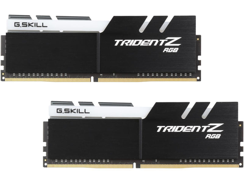 G.SKILL TridentZ RGB Series 16GB (2 x 8GB) 288-Pin DDR4 SDRAM DDR4 2400 (PC4 19200) Desktop Memory Model F4-2400C15D-16GTZR
