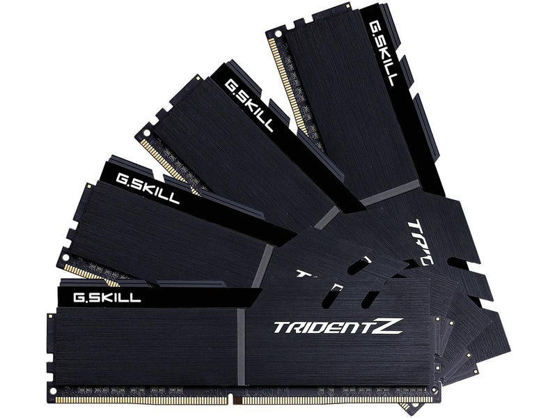 G.SKILL TridentZ Series 64GB (4 x 16GB) 288-Pin DDR4 SDRAM DDR4 3600 (PC4 28800) Intel Z370 / X299 Desktop Memory Model F4-3600C17Q-64GTZKK
