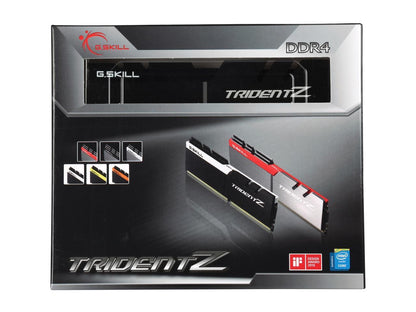 G.SKILL TridentZ Series 32GB (4 x 8GB) 288-Pin DDR4 SDRAM DDR4 3733 (PC4 29800) Intel Z370 / X299 Desktop Memory Model F4-3733C17Q-32GTZKK