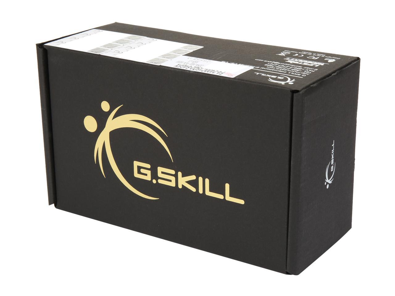 G.SKILL Flare X Series 64GB (8 x 8GB) 288-Pin DDR4 SDRAM DDR4 2400 (PC4 19200) AMD X399 Desktop Memory Model F4-2400C15Q2-64GFX