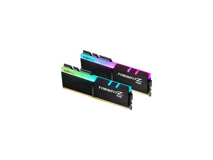 G.SKILL TridentZ RGB Series 16GB (2 x 8GB) 288-Pin DDR4 SDRAM DDR4 2933 (PC4 23400) Desktop Memory Model F4-2933C14D-16GTZRX