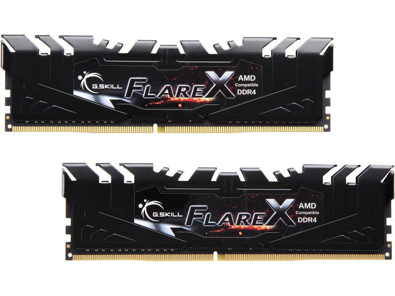 G.SKILL Flare X Series 16GB (2 x 8GB) 288-Pin DDR4 SDRAM DDR4 2933 (PC4 23400) Desktop Memory Model F4-2933C16D-16GFX