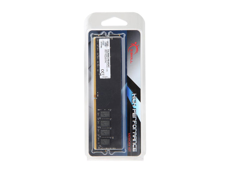 G.SKILL Value Series 8GB 288-Pin DDR4 SDRAM DDR4 2666 (PC4 21300) Desktop Memory Model F4-2666C19S-8GNT