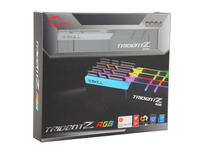 G.SKILL TridentZ RGB Series 64GB (4 x 16GB) 288-Pin DDR4 SDRAM DDR4 3000 (PC4 24000) Desktop Memory Model F4-3000C16Q-64GTZR
