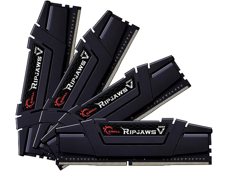 G.SKILL Ripjaws V Series 32GB (4 x 8GB) 288-Pin DDR4 SDRAM DDR4 3600 (PC4 28800) Desktop Memory Model F4-3600C18Q-32GVK