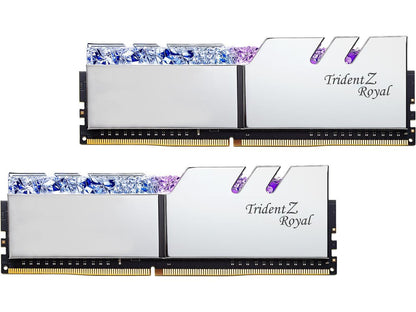 G.SKILL Trident Z Royal Series 32GB (2 x 16GB) 288-Pin DDR4 SDRAM DDR4 3600 (PC4 28800) Desktop Memory Model F4-3600C16D-32GTRS