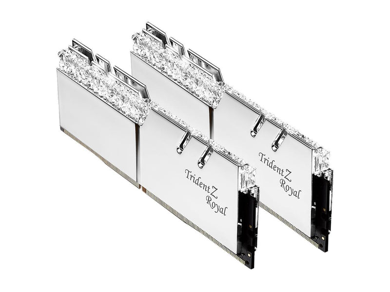 G.SKILL Trident Z Royal Series 32GB (2 x 16GB) 288-Pin DDR4 SDRAM DDR4 3600 (PC4 28800) Desktop Memory Model F4-3600C16D-32GTRS