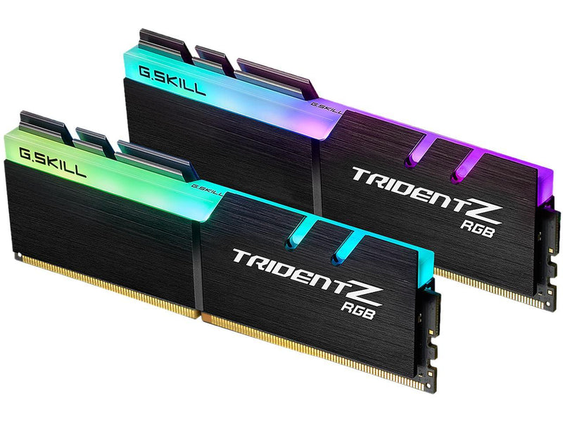 G.SKILL TridentZ RGB Series 32GB (2 x 16GB) 288-Pin DDR4 SDRAM DDR4 3600 (PC4 28800) Intel XMP 2.0 Desktop Memory Model F4-3600C18D-32GTZR