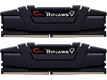 G.SKILL Ripjaws V Series 32GB (2 x 16GB) 288-Pin DDR4 SDRAM DDR4 3600 (PC4 28800) Desktop Memory Model F4-3600C18D-32GVK