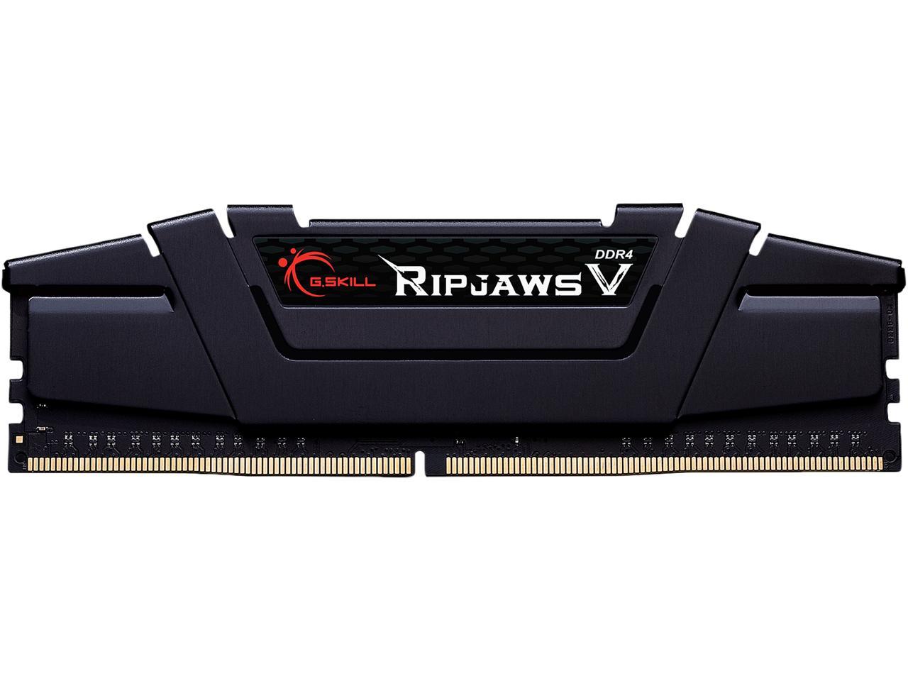 G.SKILL Ripjaws V Series 32GB 288-Pin DDR4 SDRAM DDR4 2666 (PC4 21300) Desktop Memory Model F4-2666C18S-32GVK