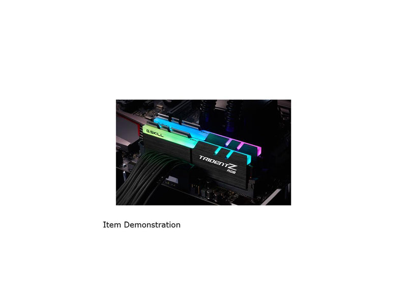 G.SKILL TridentZ RGB Series 16GB (2 x 8GB) 288-Pin DDR4 SDRAM DDR4 4000 (PC4 32000) Desktop Memory Model F4-4000C15D-16GTZR
