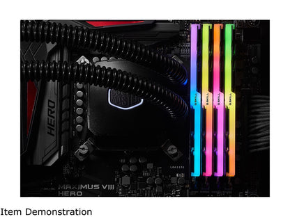 G.SKILL TridentZ RGB Series 128GB (4 x 32GB) 288-Pin DDR4 SDRAM DDR4 3200 (PC4 25600) Intel XMP 2.0 Desktop Memory Model F4-3200C16Q-128GTZR