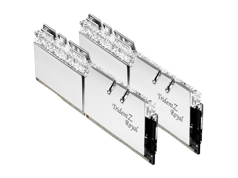 G.SKILL Trident Z Royal Series 64GB (2 x 32GB) 288-Pin DDR4 SDRAM DDR4 3600 (PC4 28800) Intel XMP 2.0 Desktop Memory Model F4-3600C18D-64GTRS