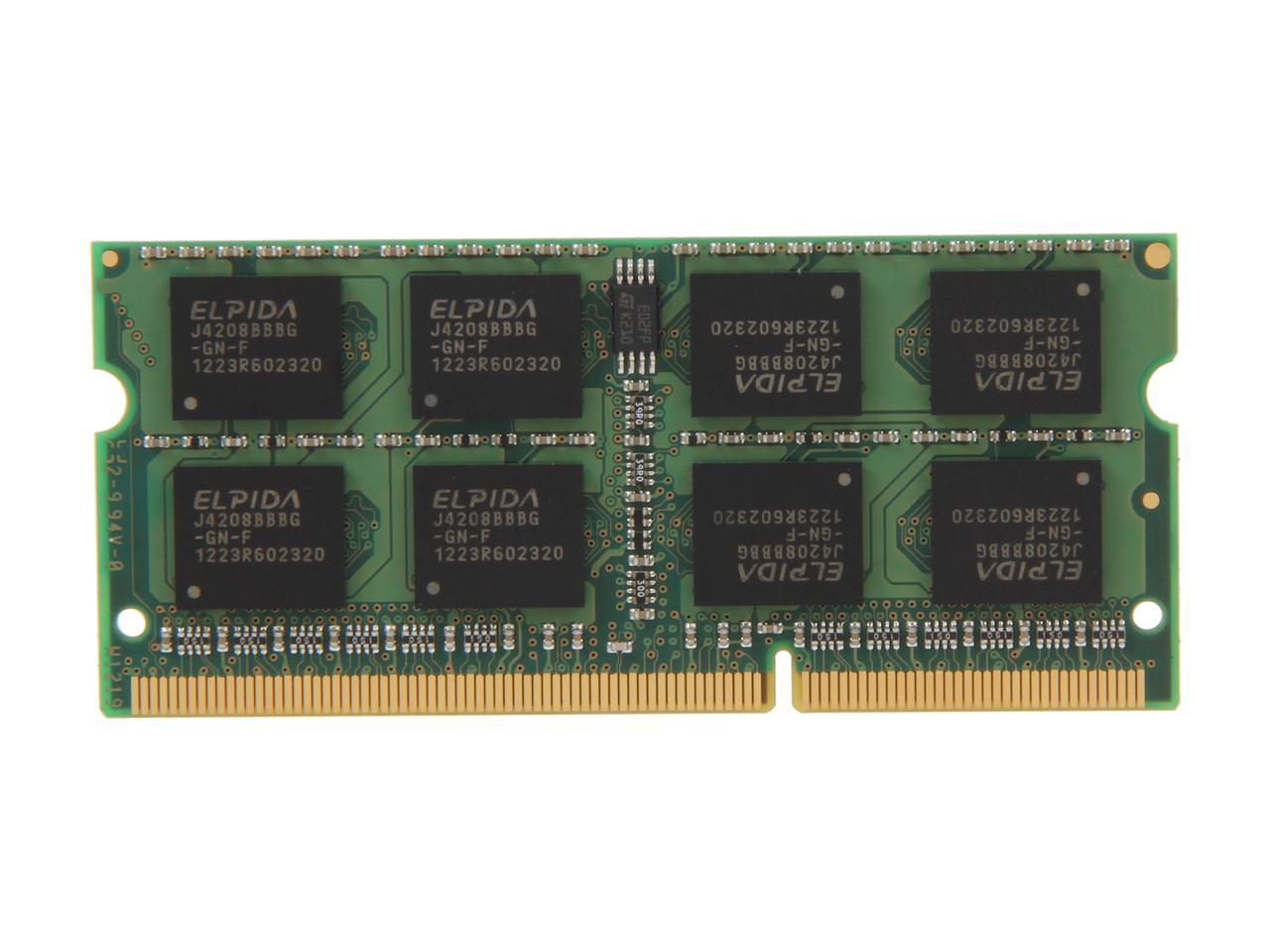 Kingston 8GB 204-Pin DDR3 SO-DIMM DDR3 1600 Laptop Memory Model KVR16S11/8