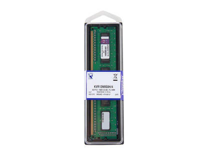 Kingston 4GB 240-Pin DDR3 SDRAM DDR3 1333 Desktop Memory SR x8 STD Height 30mm Model KVR13N9S8H/4